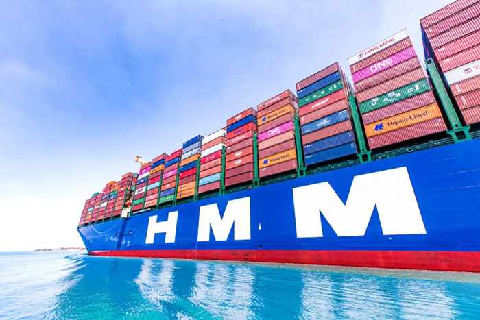 South Korean liner company HMM announces 2025 east-west service network