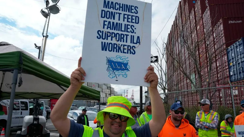 Eastern US port strike ended early