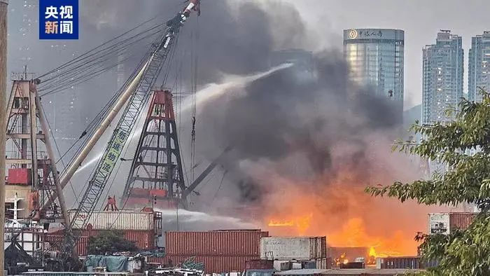 Fire scene