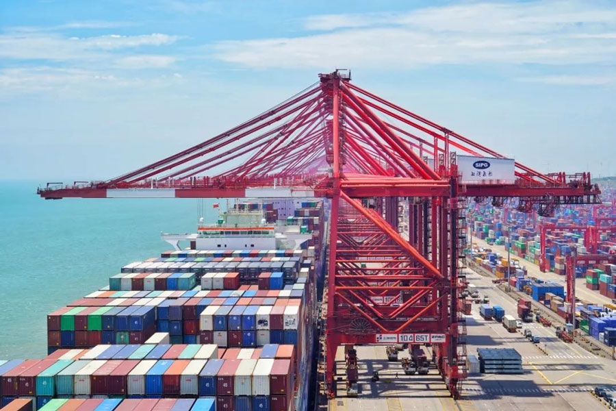 Shanghai port completed electronic delivery of more than 310,000 tickets