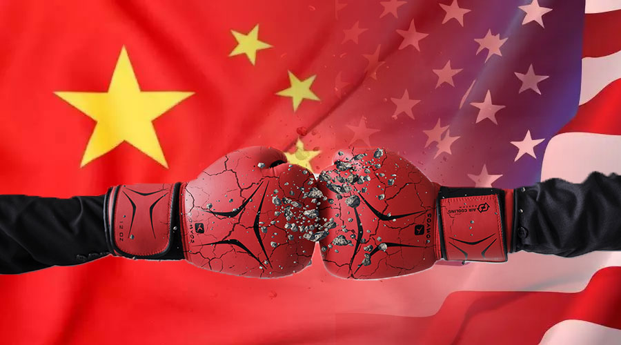 China retaliated against the US
