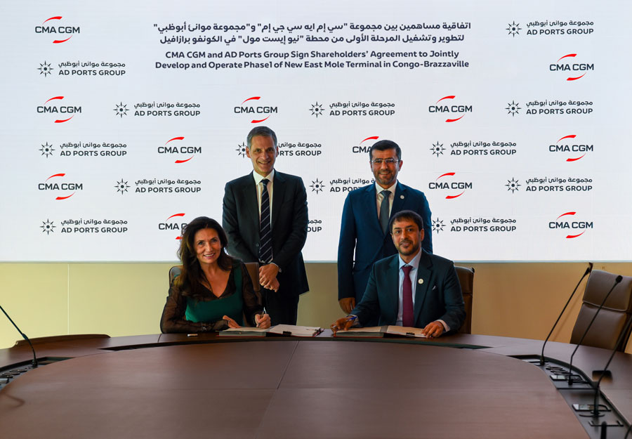 CMA CGM and AD Ports Group establish new company