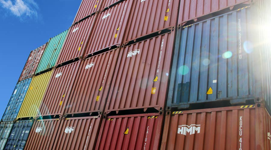 Hundreds of container orders in Asia are being canceled every day because of Trump