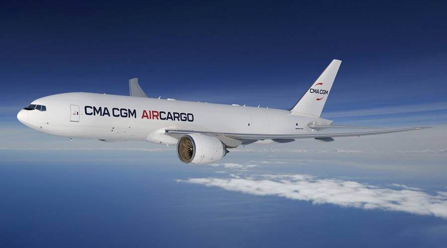 The CMA CGM Air Cargo is equipped with AI to optimize loading schedule times